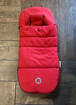 bugaboo footmuff red